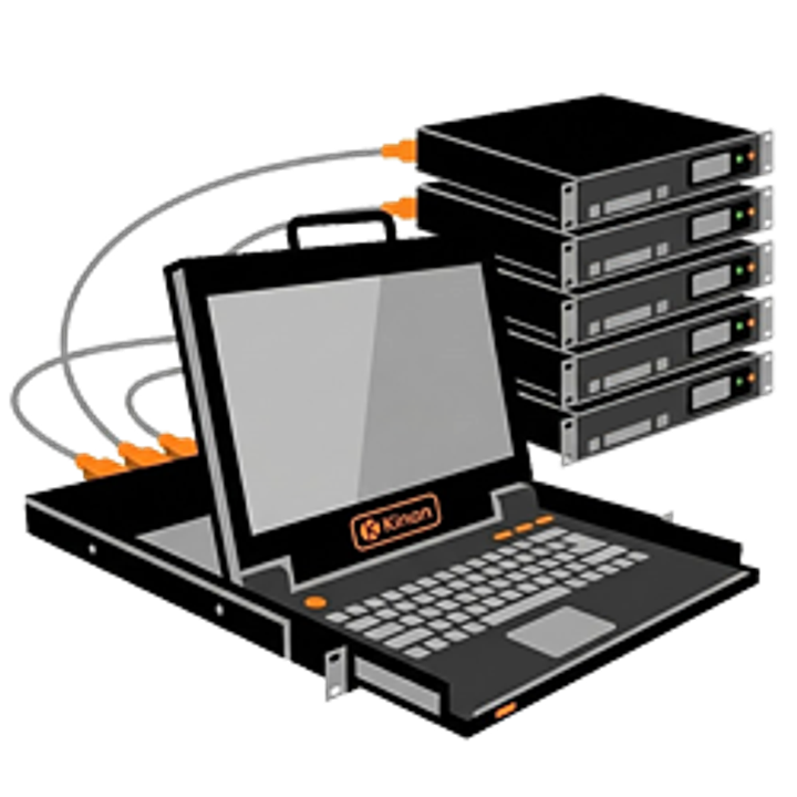 KVM консоли с переключателем