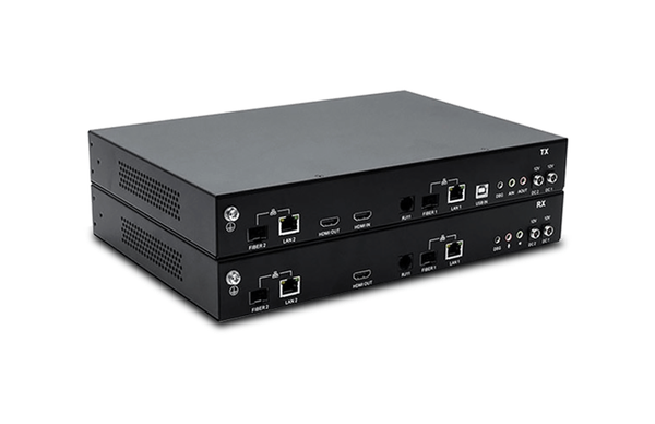 Матричный удлинитель 4K HDMI IP KVM по сетевому кабелю/оптоволокну KFH188S